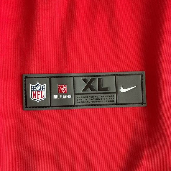 NFL Red and White Men's Jersey - Picture 3 of 5